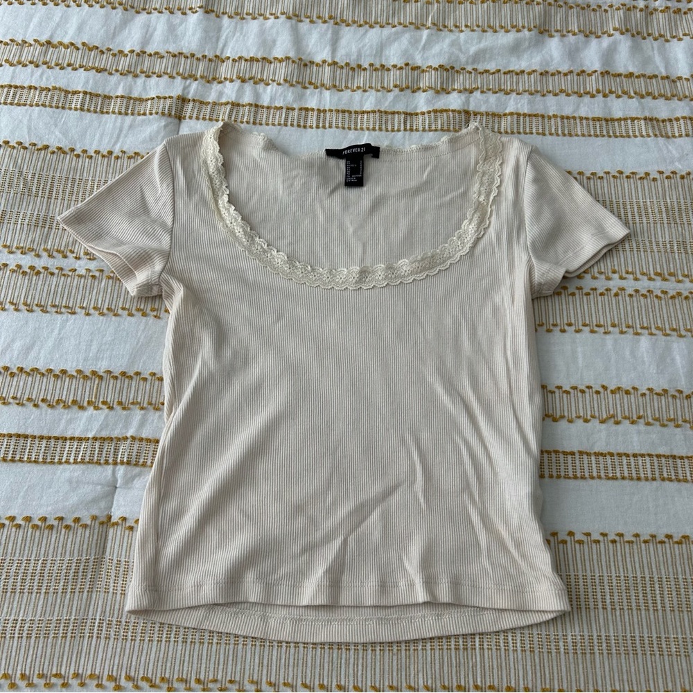 Forever 21 Lace Tee